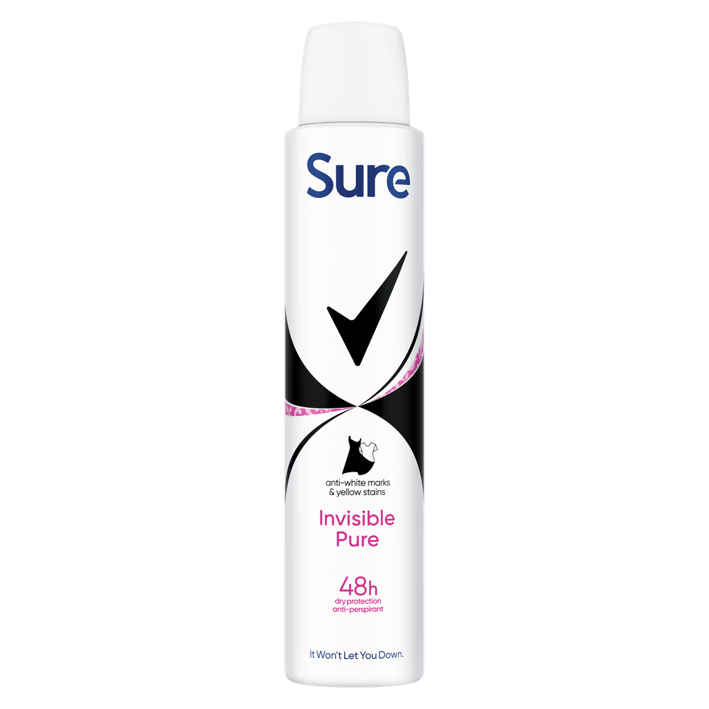 Sure Invisible Pure 250ml        